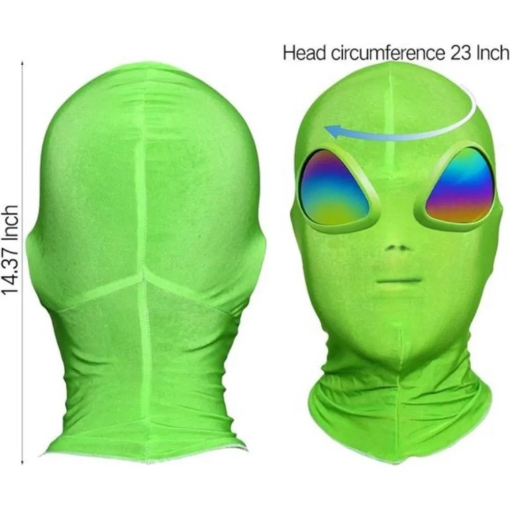 Alien Mask Halloween Mask Cosplay ET Costume Halloween Party